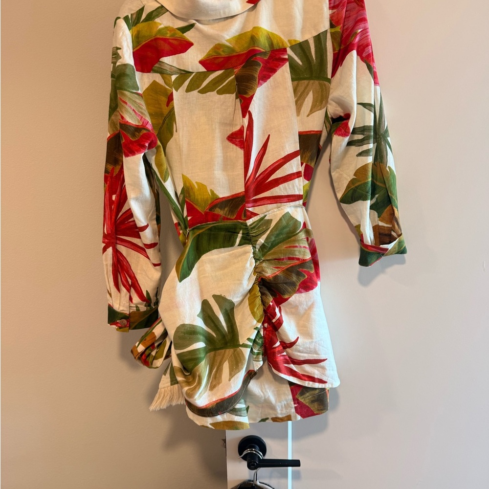 Farm Rio Spring Forest Mini Dress - Picture 10 of 11